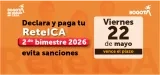 Invitación a declarar y pagar