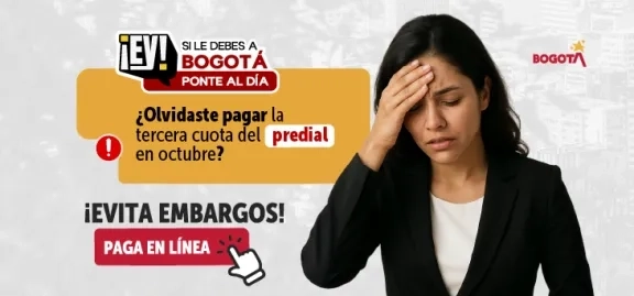 Invitación a ponerse al día con el impuesto predial