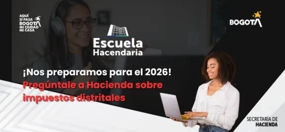 Imagen de invitación a la escuela hacendaria