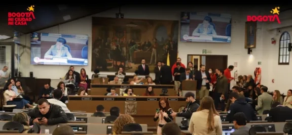 Imagen de debate en Xonsejo de Bogotá