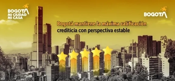 Bogotá mantiene la máxima calificación crediticia de coAAA
