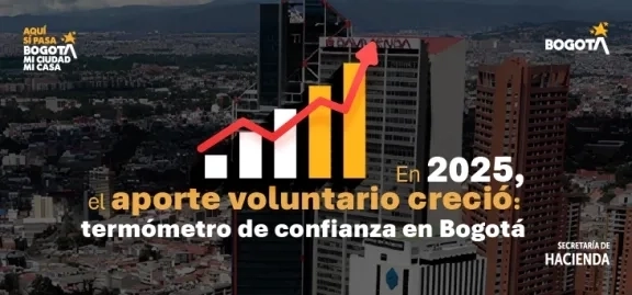 Imagen que representa el crecimiento del aporte voluntario en 2025