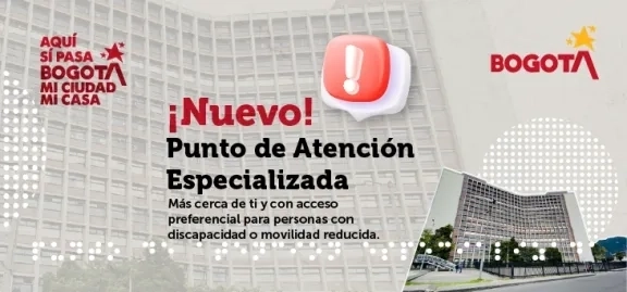 Invitación al nuevo punto de atención en el CAD
