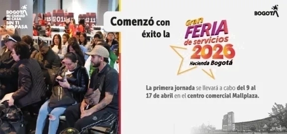 Comenzó con éxito la Gran Feria de Servicios de Hacienda Bogotá.