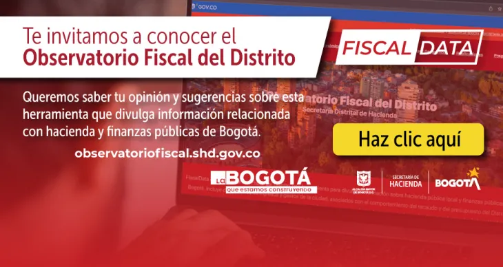 Participa en la consulta ciudadana sobre el Observatorio Fiscal del Distrito -FiscalData