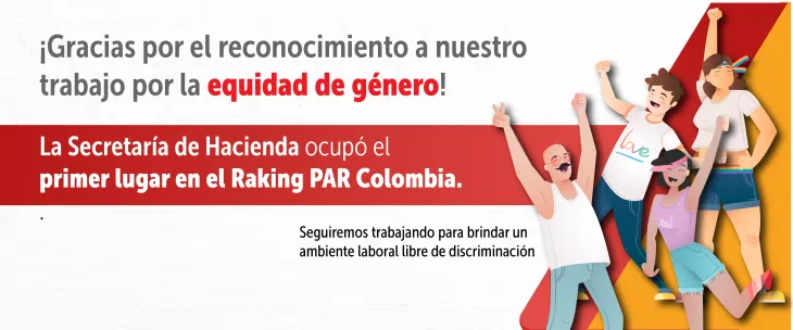  Secretaría Distrital de Hacienda ocupa primer lugar del Ranking Par en Colombia