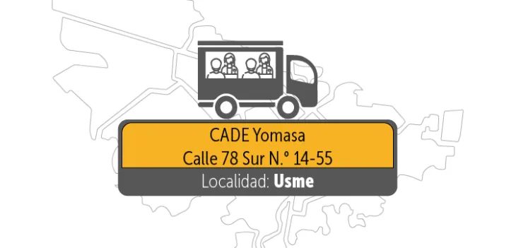 CADE Yomasa de Usme (calle 78 Sur N.° 14-55).