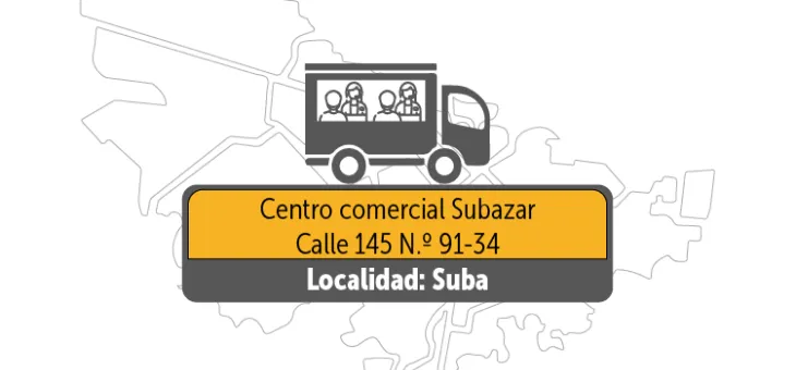 centro comercial Subazar (Calle 145 N.° 91-34)