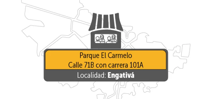 parque El Carmelo de Engativá (calle 71B con carrera 101A)