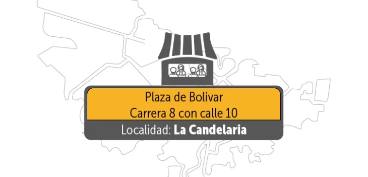 Plaza de Bolívar (Carrera 8 con Calle 10)
