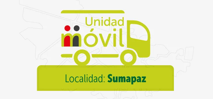 Unidad móvil en Sumapaz