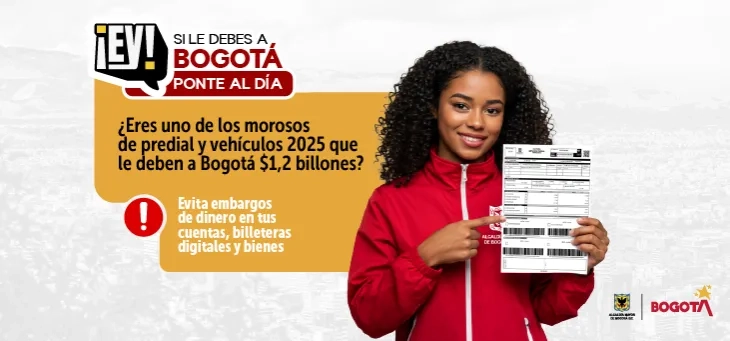 Imagen que presenta el inicio de la campaña de cobro tributario