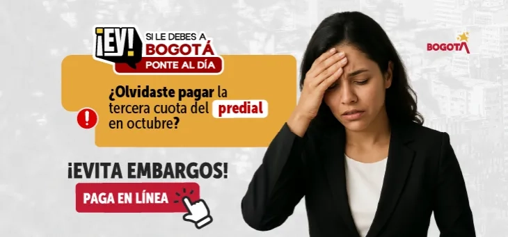 Invitación a ponerse al día con el impuesto predial