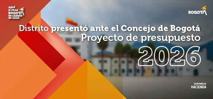 Imagen que anuncia la presentación del proyecto de presupuesto