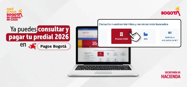 Imagen de invitación a pagar Predial 2026