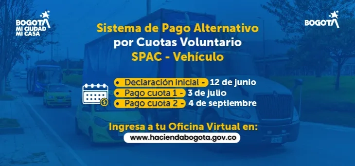 Invitación a acogerse al pago del impuesto de vehículos por cuotas