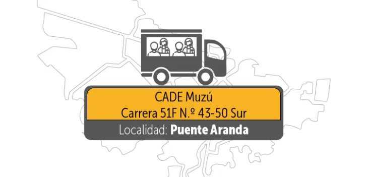 Este 18 de octubre prestaremos atención en el CADE Muzú, localidad de Puente Aranda